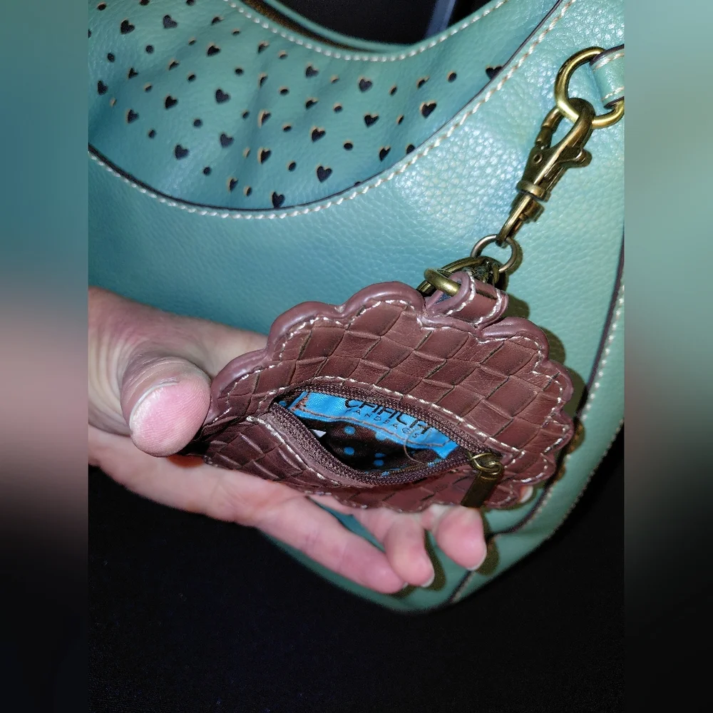 CHALA SAGE GREEN HOBO BAG/PURSE - Picture 5 of 16